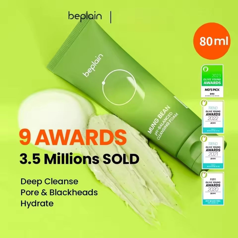 Korean Beplain Mung Bean 3+1 Set
